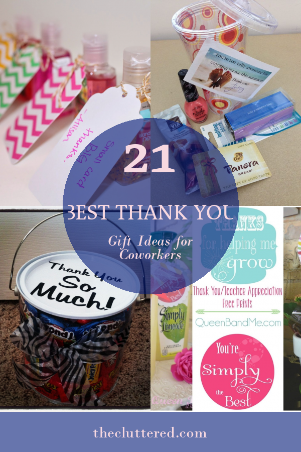 21 Best Thank You Gift Ideas for Coworkers Home, Family, Style and